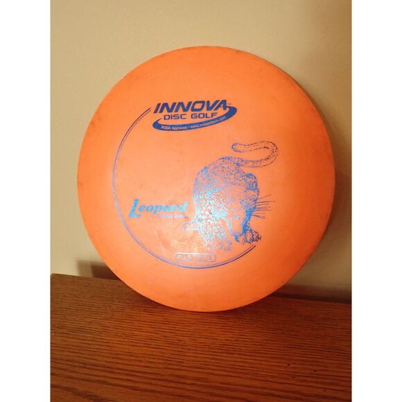 Innova Leopard Disc Golf Mid Range Orange Used - Picture 1 of 5